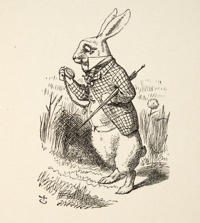 The White Rabbit, from Alice